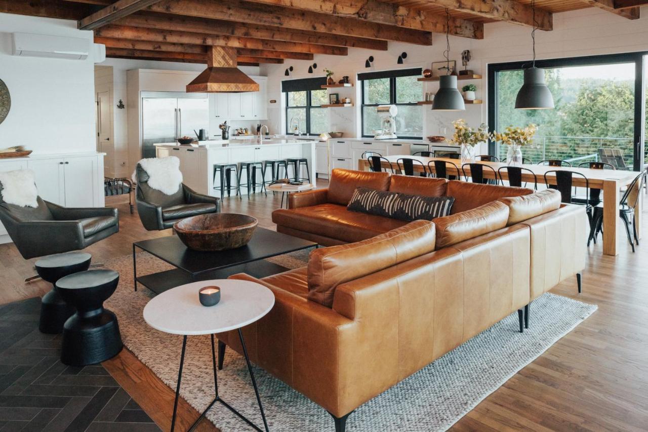 Whidbey Island Modern Farmhouse Greenbank Exteriér fotografie